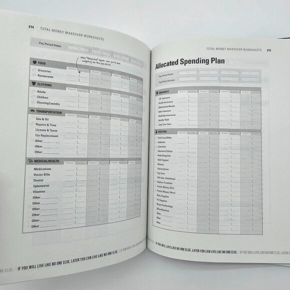 The Total Money Makeover Workbook: Classic Edition, Hard Cover with Dust Jacket - Picture 6 of 10